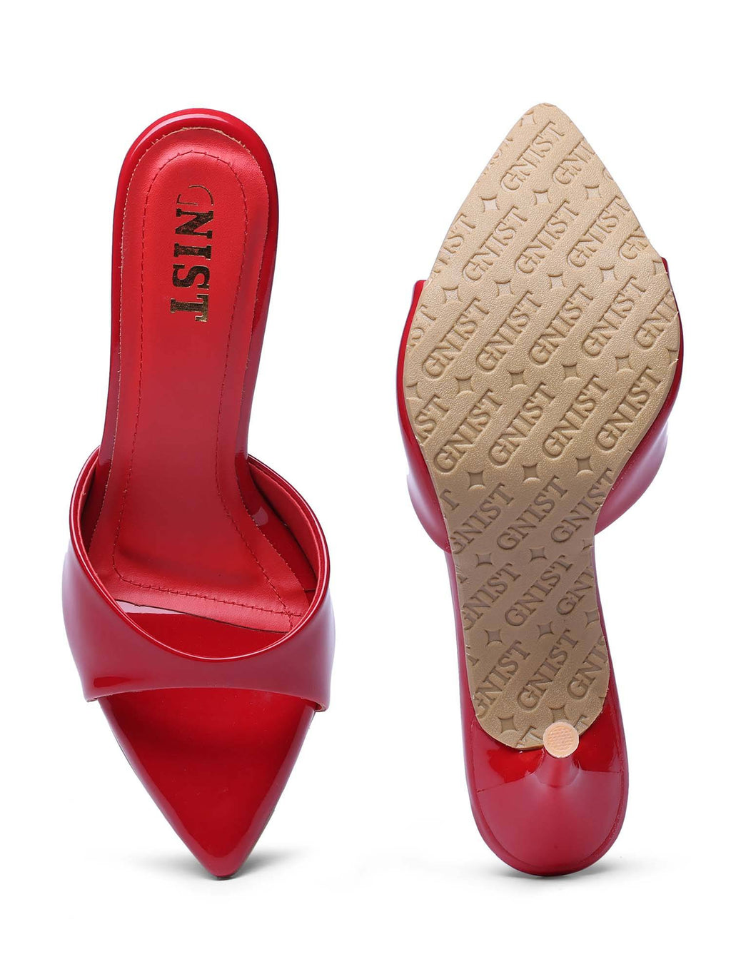 Classic Pointed Toe Cherry Maroon Stilettos | H78 - view 16