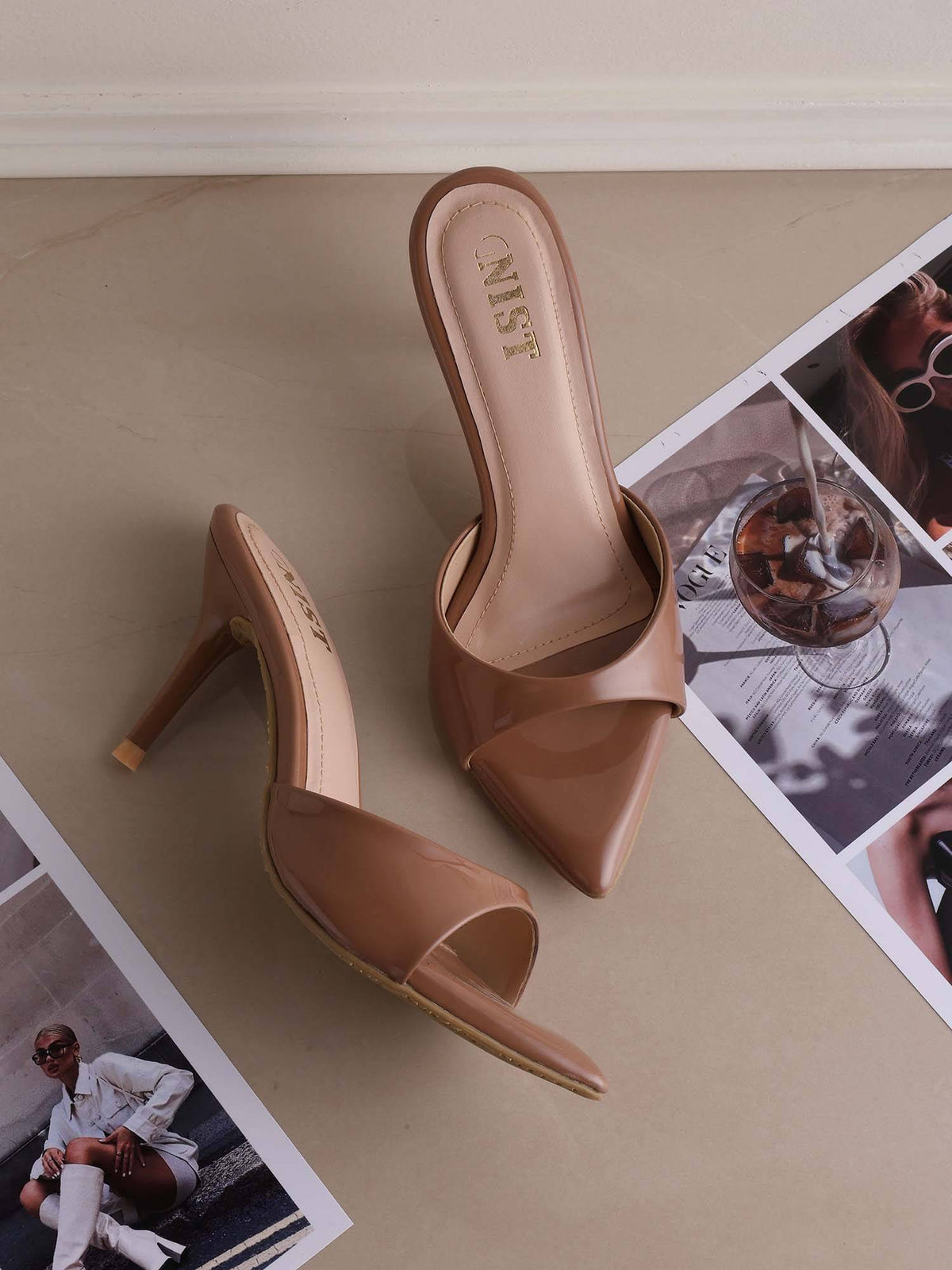 Classic Pointed Toe Cherry Maroon Stilettos | H78 - view 32