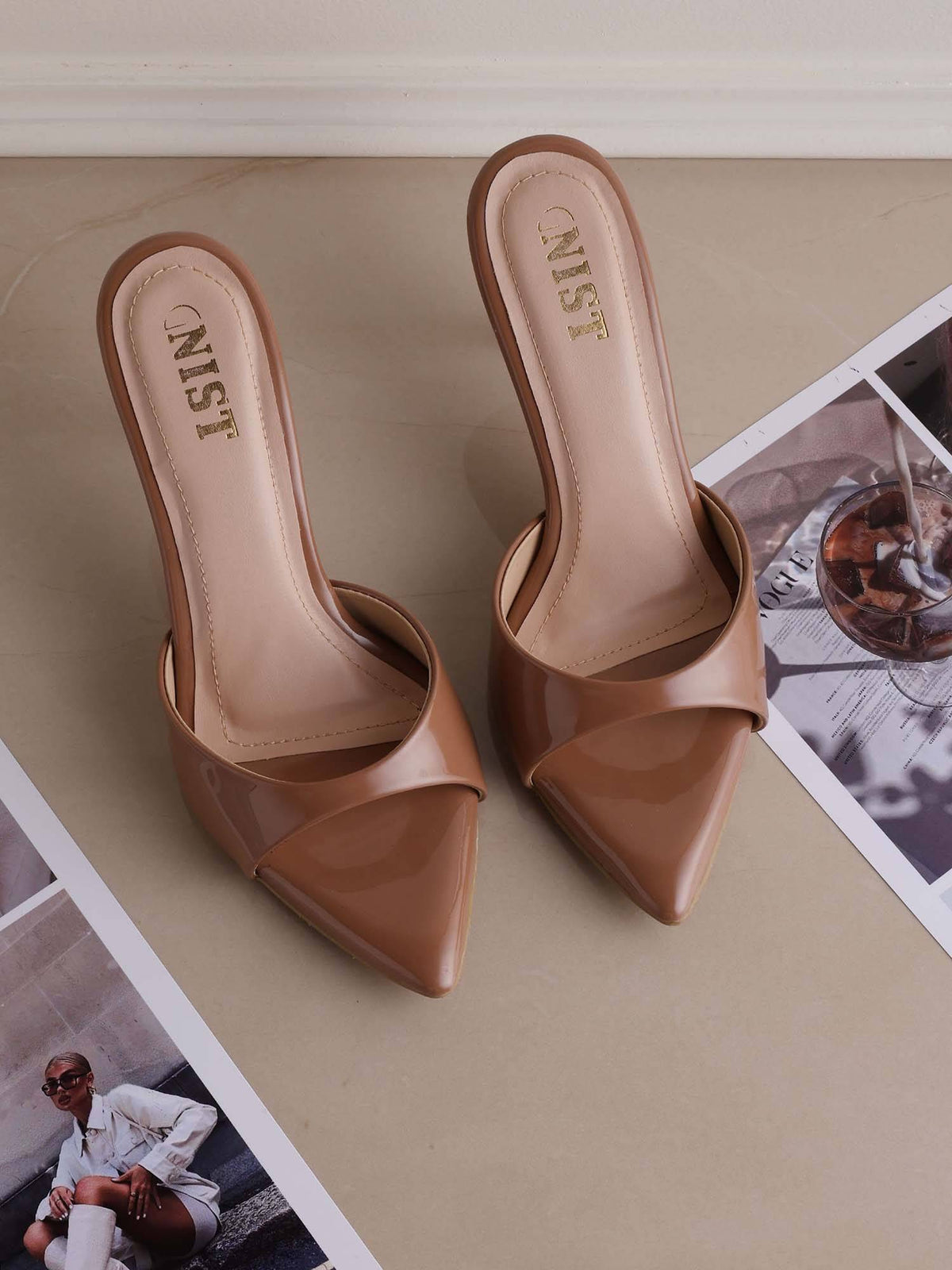 Classic Pointed Toe Red Stilettos | H78 - view 33