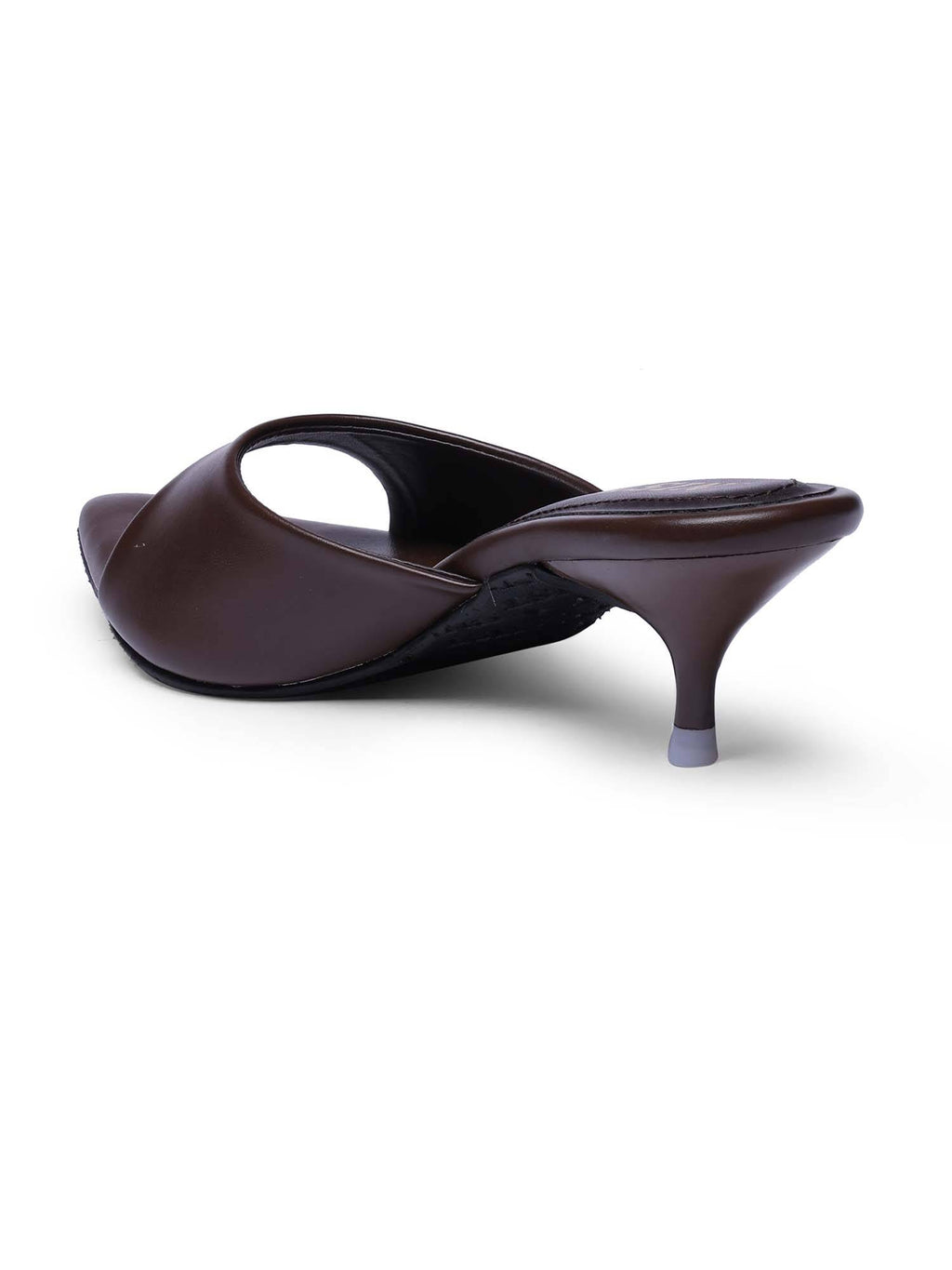 Comfortable Pointed Toe Tan Kitten Heels | H78 - view 34