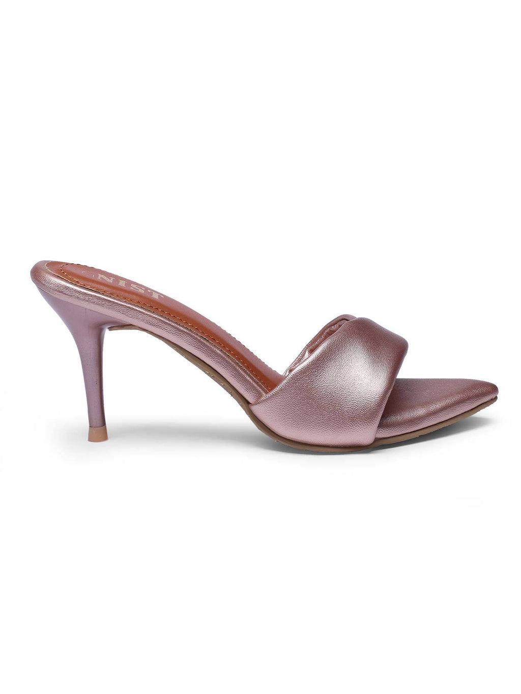 Pointed Toe Twisted Strap Cherry Maroon Stilettos | H78 - view 23
