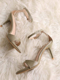 Pointed Toe Ankle Strap Black Stilettos | H78 - view 14