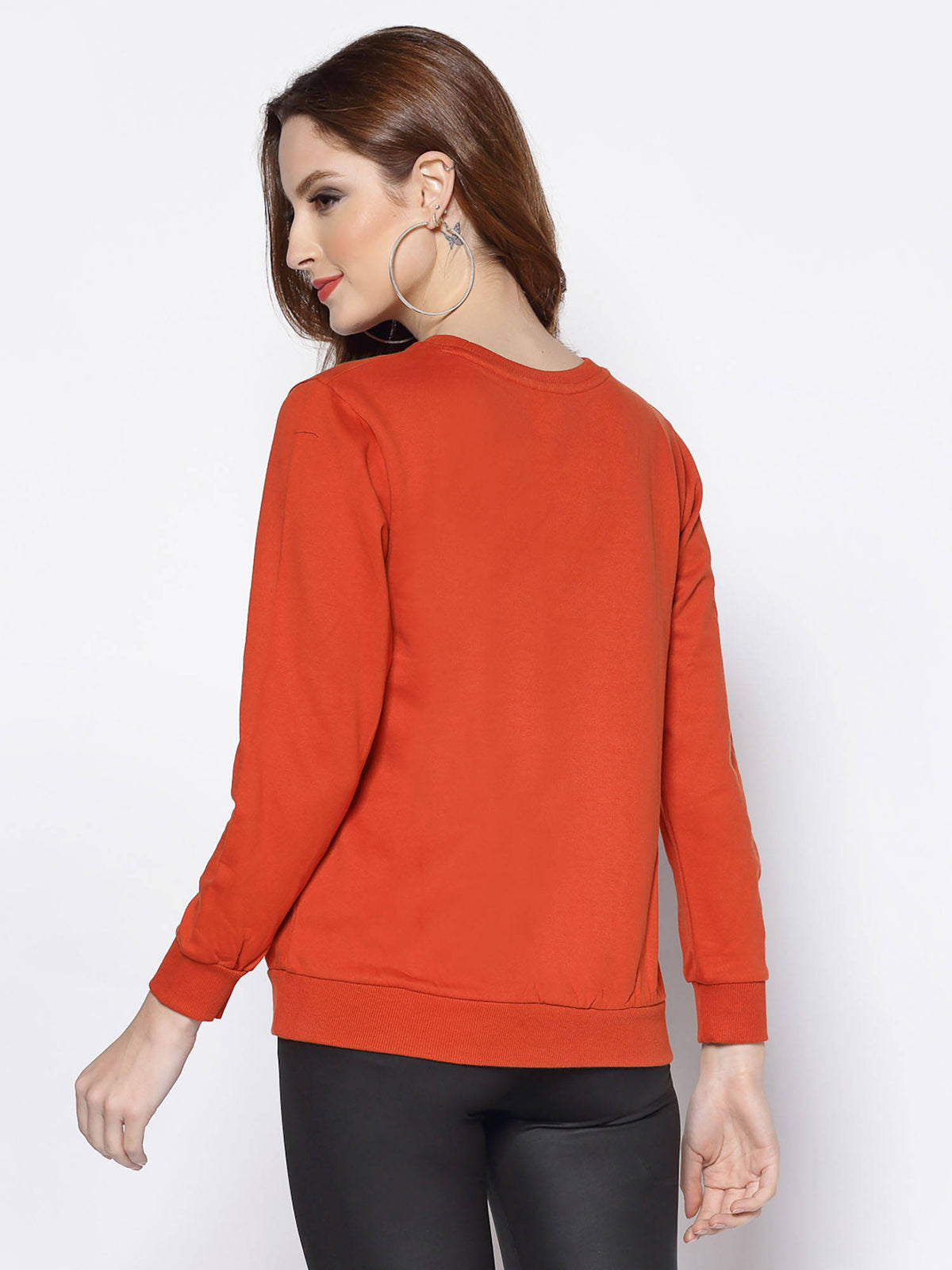 Pink Typography Printed Sweatshirt | SS90 - view 24