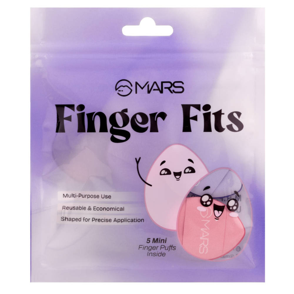 Finger Fits Mini Makeup Puffs For Multipurpose Makeup - Pack Of 5 | T32 - view 8