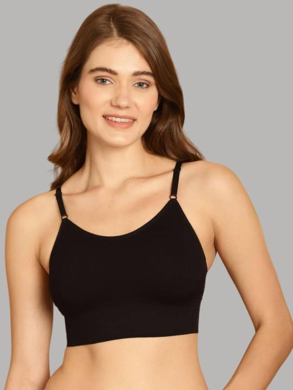 Women Cotton Padded Bra Everyday Workout Bralette Multi-Color (Pack of 3) | sb09 - view 5