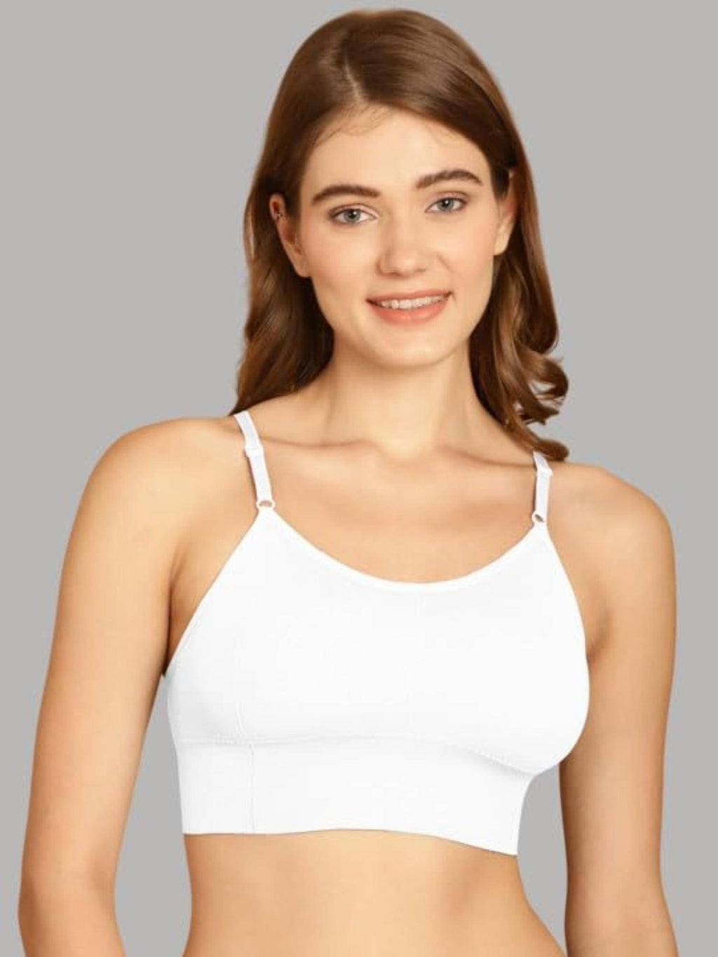 Women Cotton Padded Bra Everyday Workout Bralette Multi-Color (Pack of 3) | sb09 - view 7