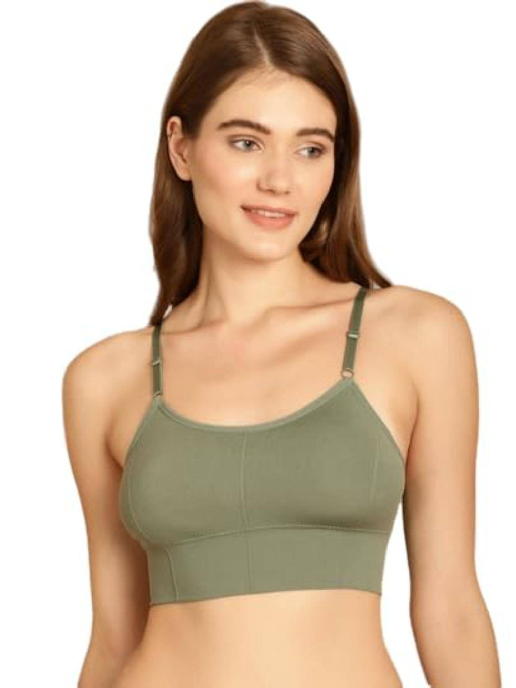 Women Cotton Padded Bra Everyday Workout Bralette Multi-Color (Pack of 3) | sb09 - view 2