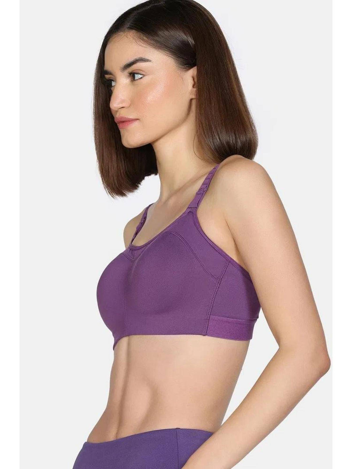 Zelocity High Impact Quick Dry Sports Bra - Castlerock | sb09 - view 26