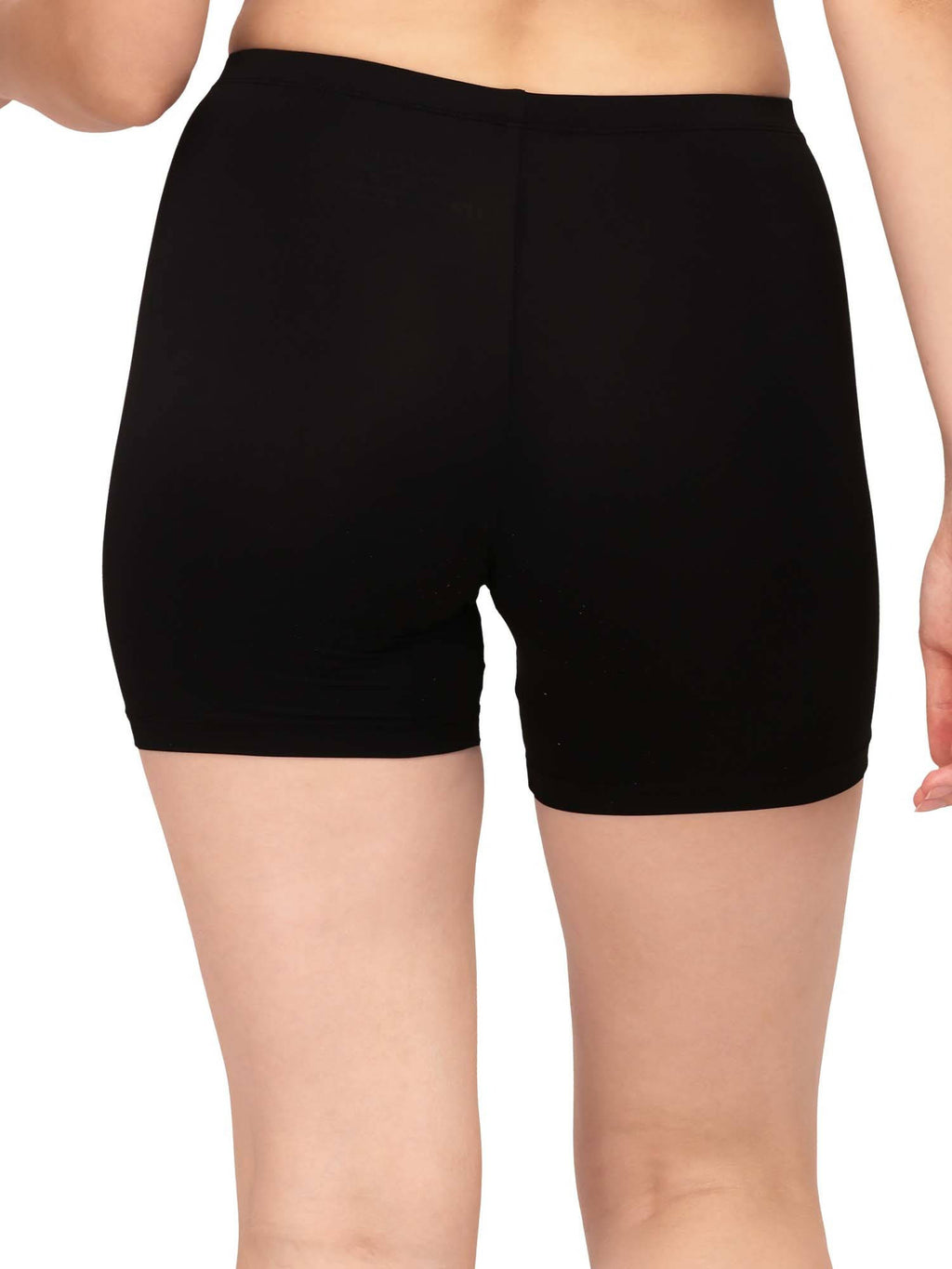 Mid Rise Soft Polyamide Spandex Mid Thigh Length Cycling Shorts - view 12