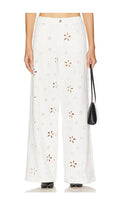 Daisy Eyelet Baggy Jean | BG78 - view 1