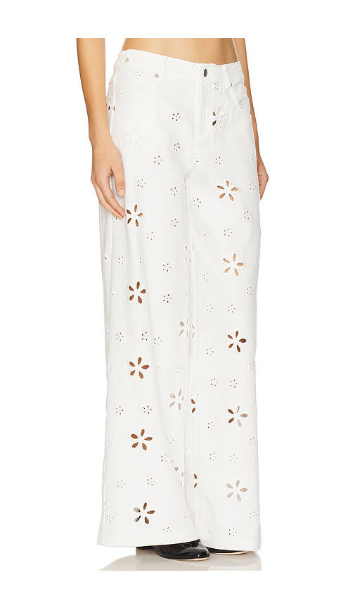 Daisy Eyelet Baggy Jean | BG78 - view 2