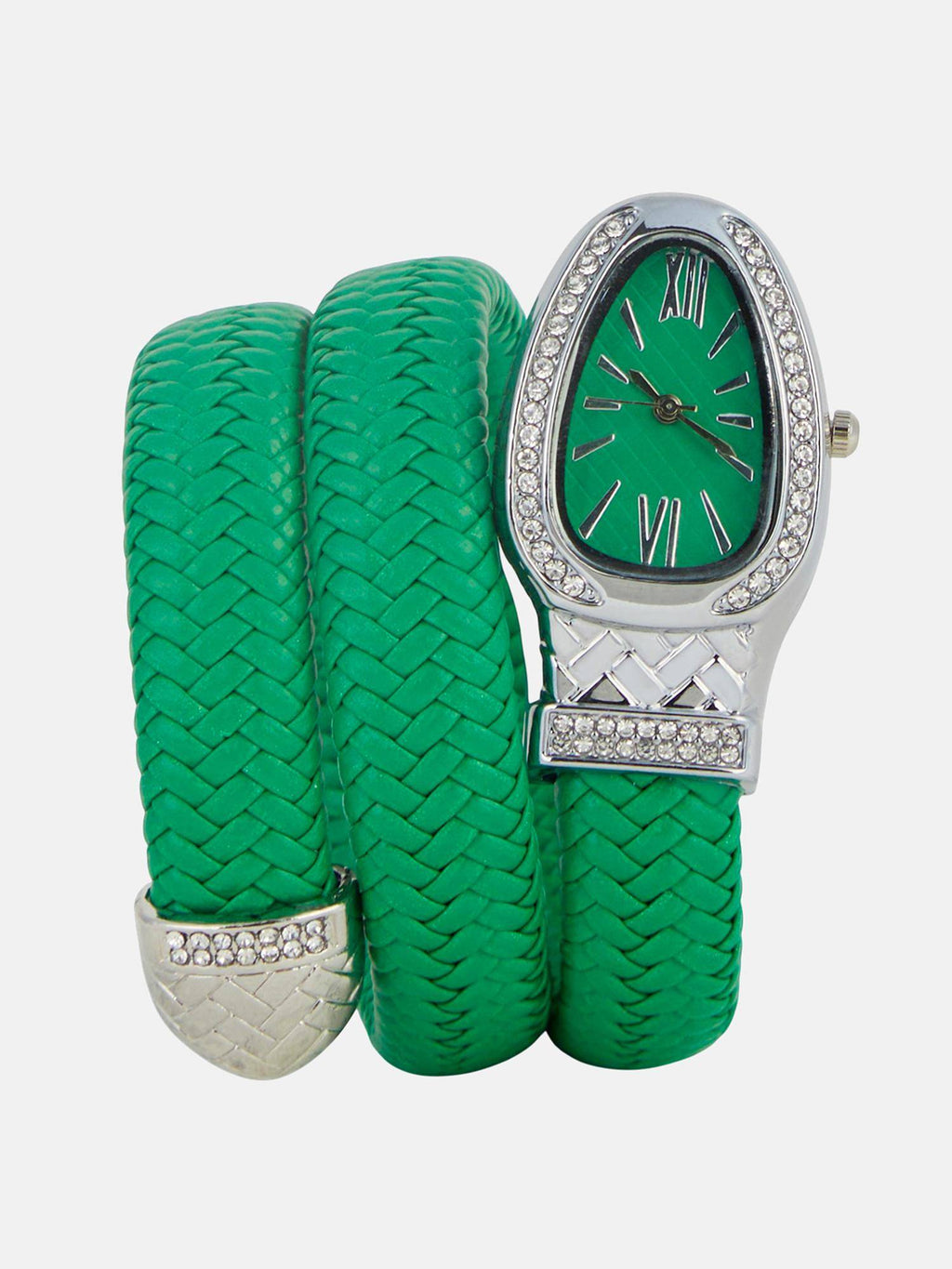 Women Oval Bracelet Silver Dial Analog Watch - | W92 - view 15