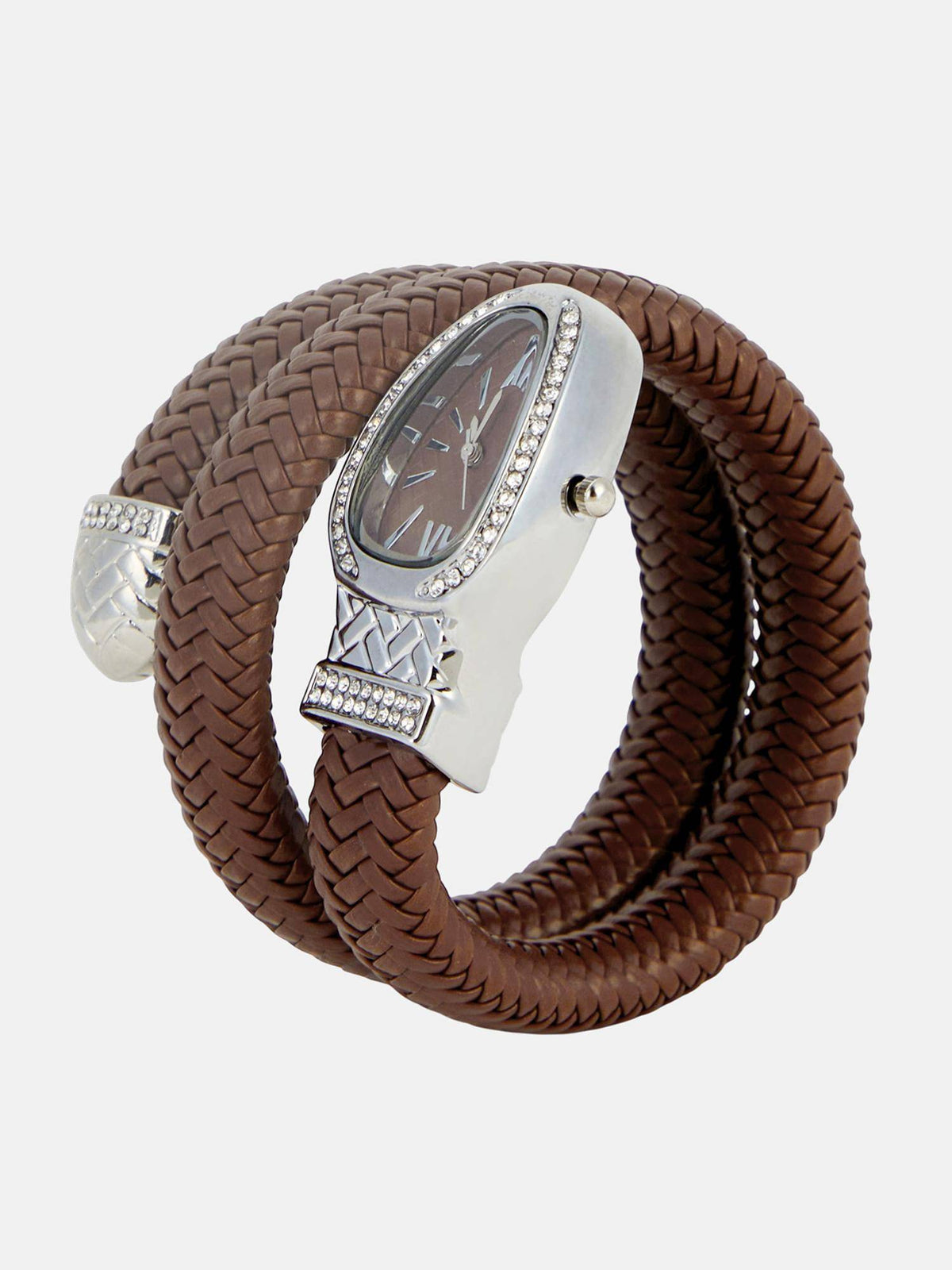 Women Oval Bracelet Silver Dial Analog Watch - | W92 - view 14