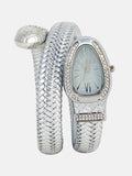 Women Oval Bracelet Silver Dial Analog Watch - | W92 - view 1
