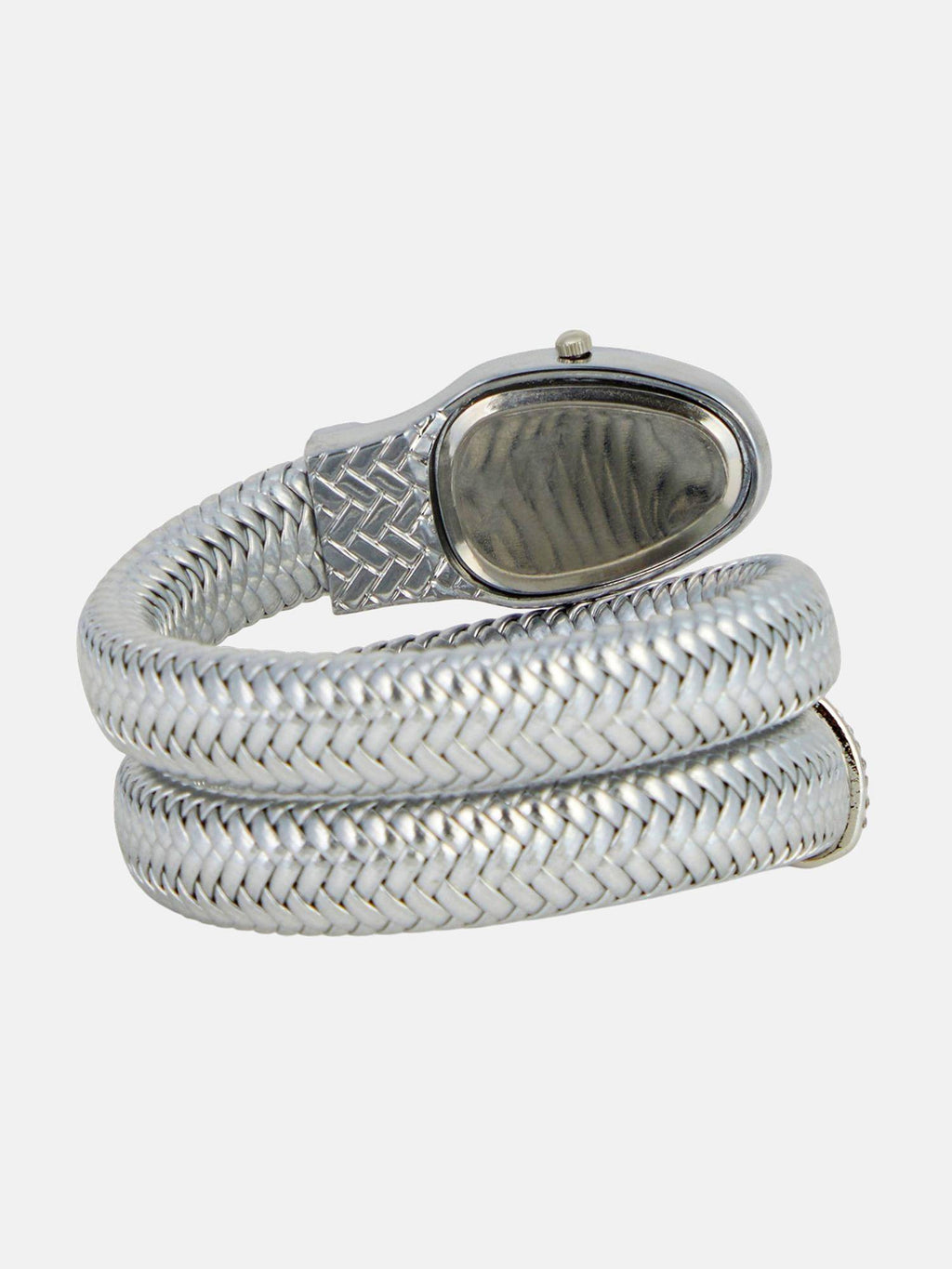 Women Oval Bracelet Silver Dial Analog Watch - | W92 - view 6