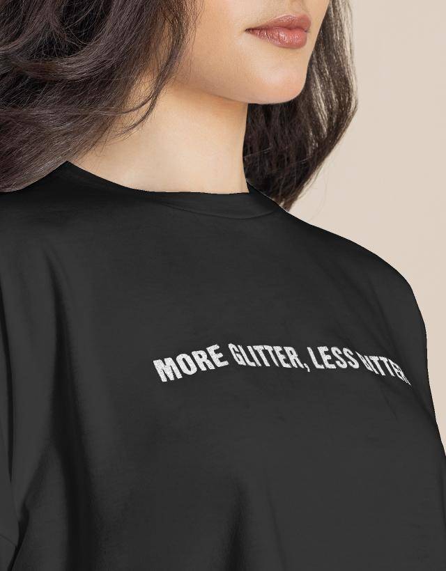 Full Sleeves Boxy Crop Top For Women | CT61 - view 4