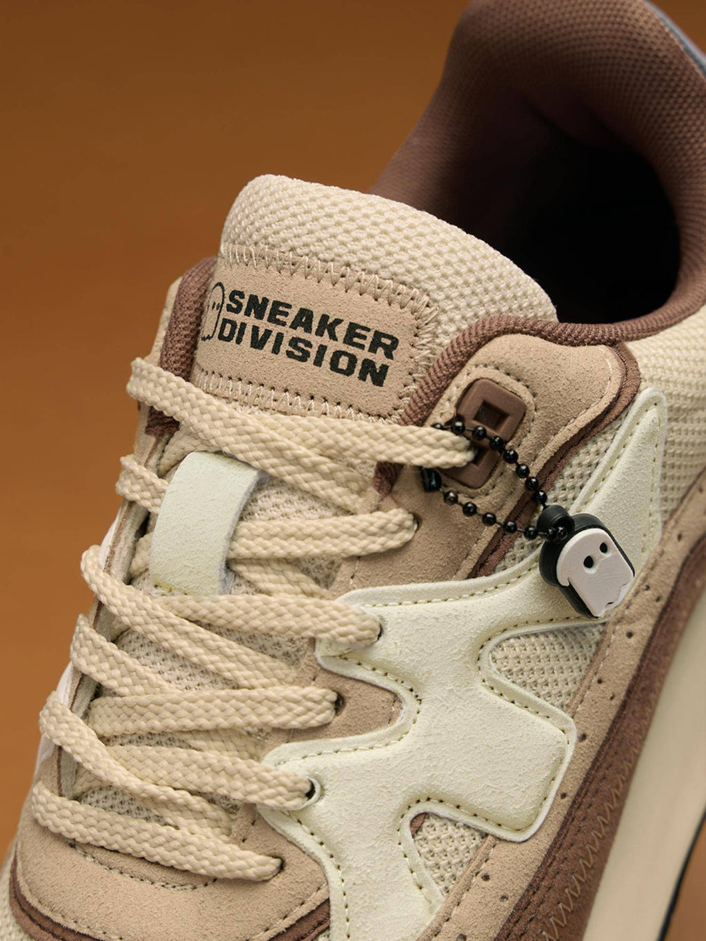Milano: Walnut Women Beige Sneakers | SN09 - view 2