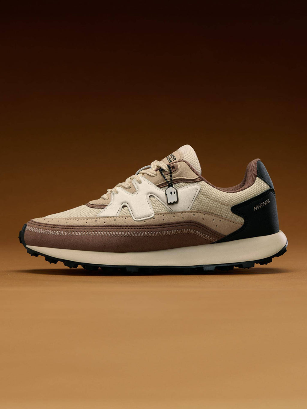 Milano: Walnut Women Beige Sneakers | SN09 - view 4