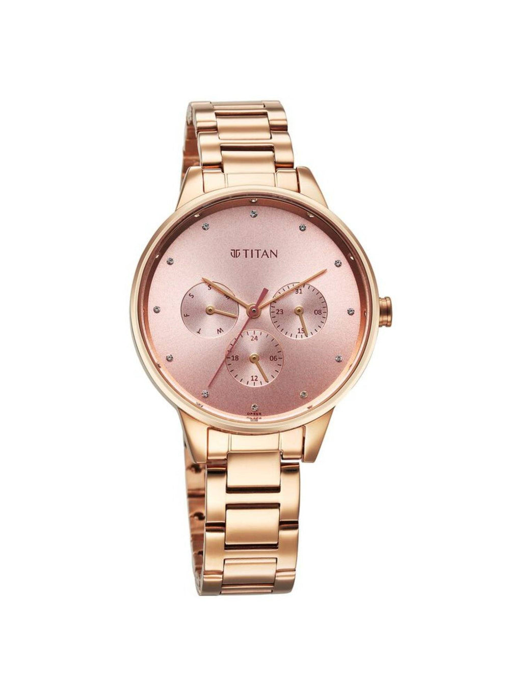 Women Razzle Dazzle Pink Dial Stainless Steel Watch - 2648WM08 | W92 - view 2