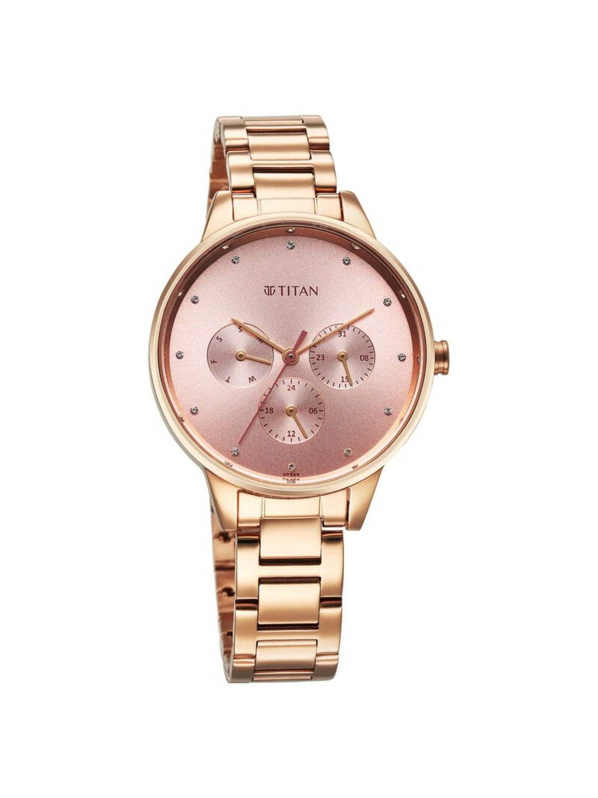 Women Razzle Dazzle Pink Dial Stainless Steel Watch - 2648WM08 | W92 - view 2
