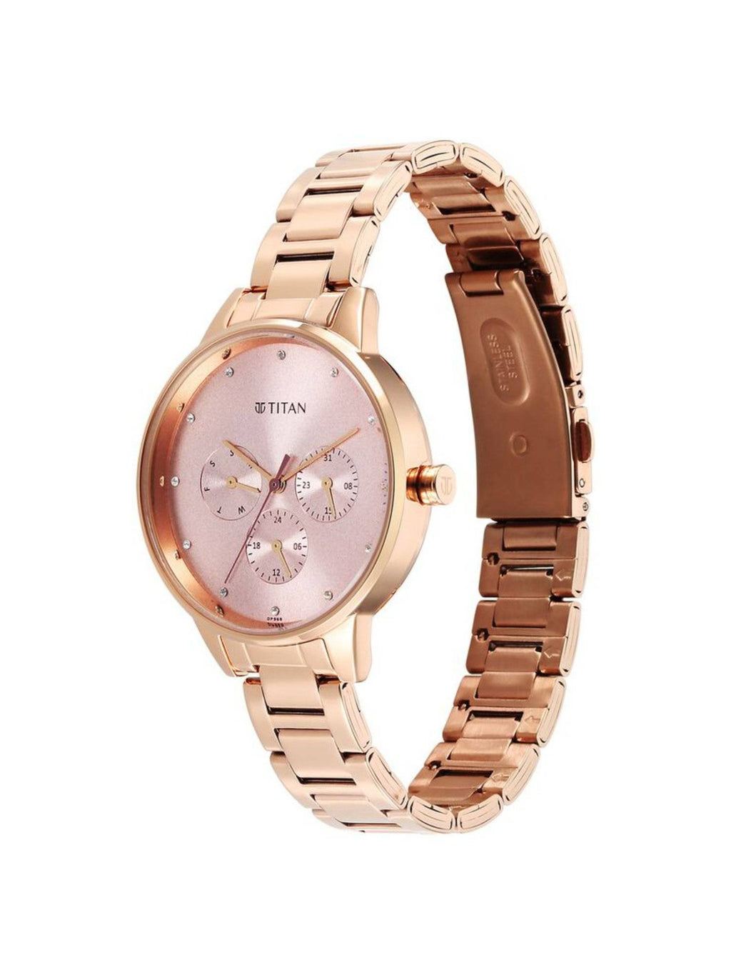 Women Razzle Dazzle Pink Dial Stainless Steel Watch - 2648WM08 | W92 - view 3