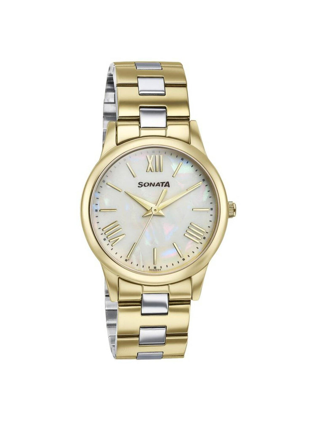 Women Glam Gold White Dial Stainless Steel Watch - 87061BM01W | W92 - view 2