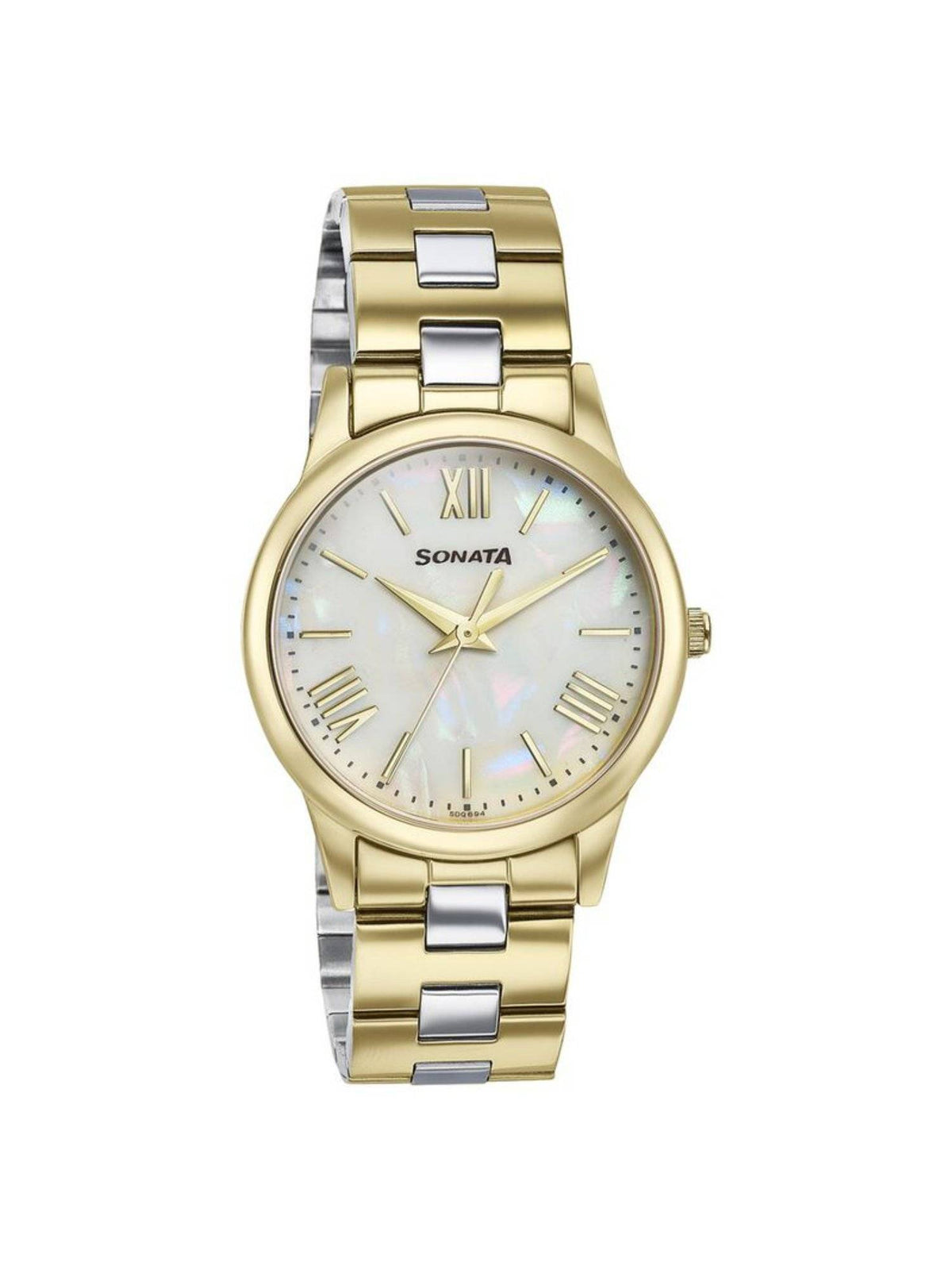 Women Glam Gold White Dial Stainless Steel Watch - 87061BM01W | W92 - view 2
