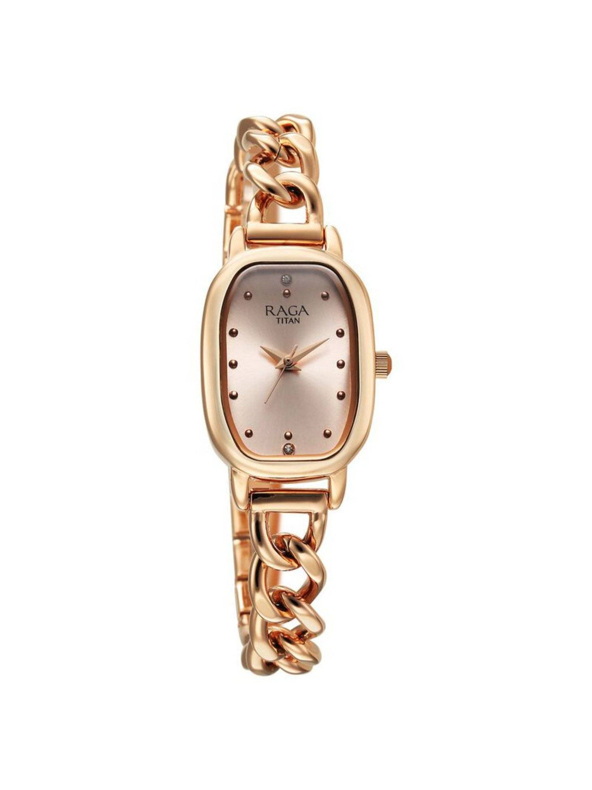 Women Raga Showstopper 2.0 Rose Gold Dial Brass Watch - 95309WM01 | W92 - view 2
