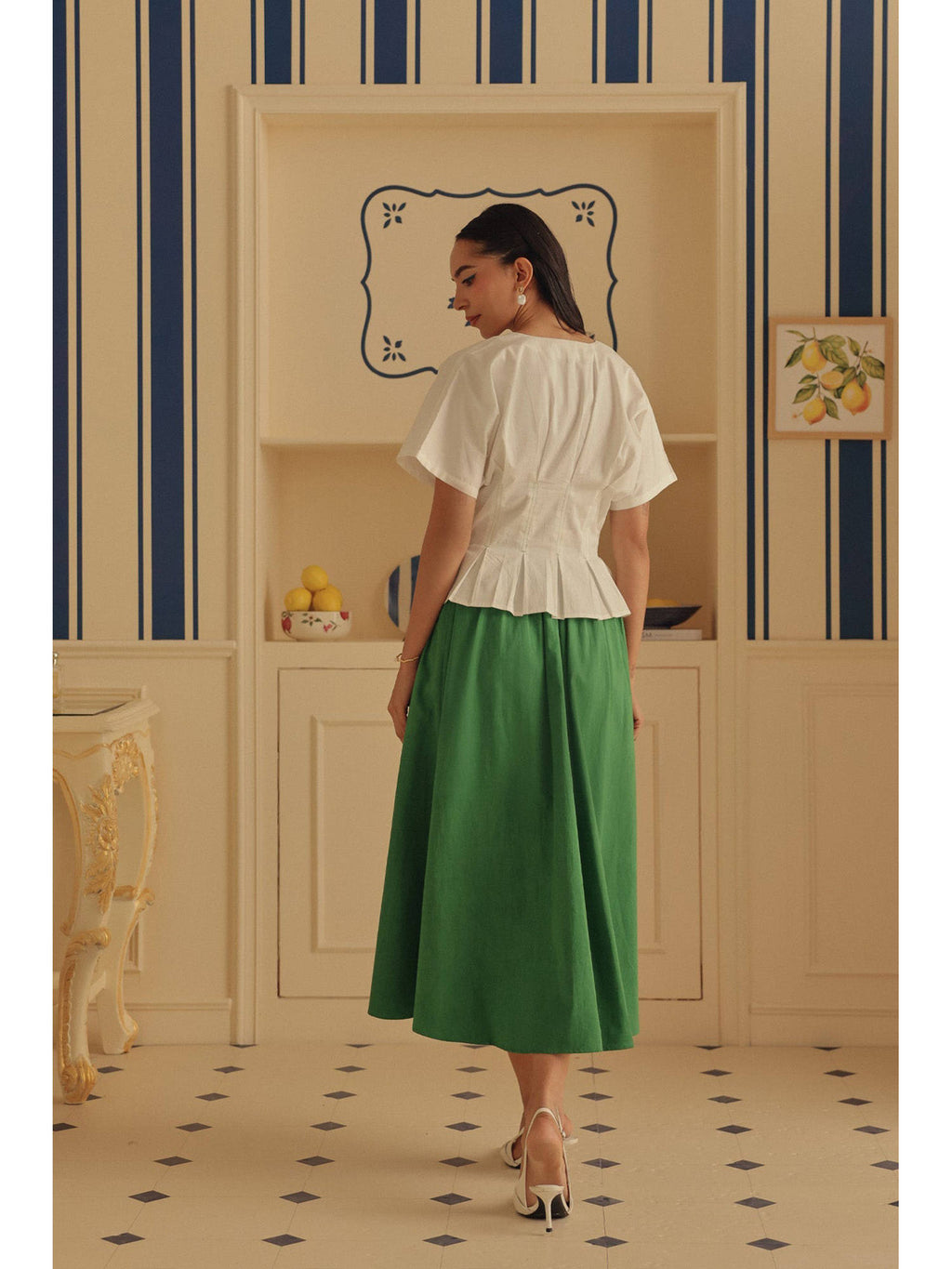 White Esmeralda Top | pt51 - view 2