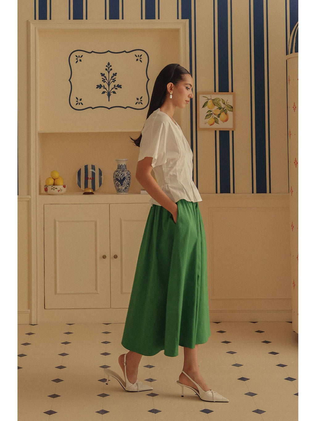 White Esmeralda Top | pt51 - view 3