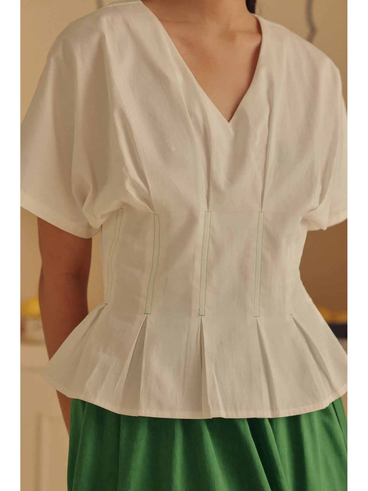 White Esmeralda Top | pt51 - view 4
