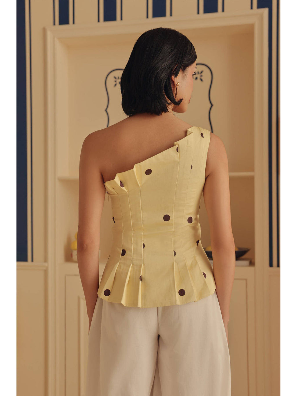 Yellow Girasole Top | pt51 - view 2