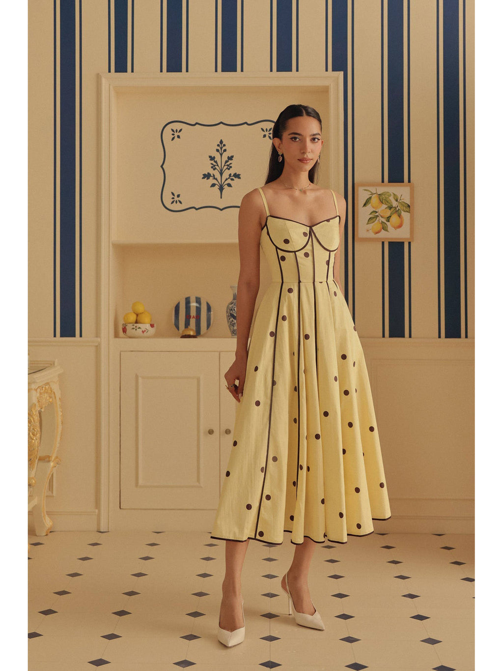 Yellow Limoncella Dress | D56 - view 3