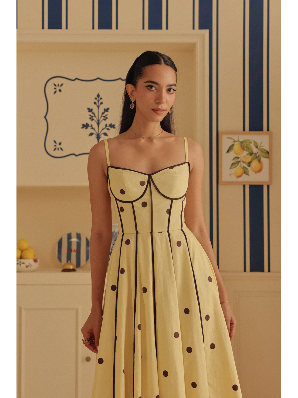 Yellow Limoncella Dress | D56 - view 4