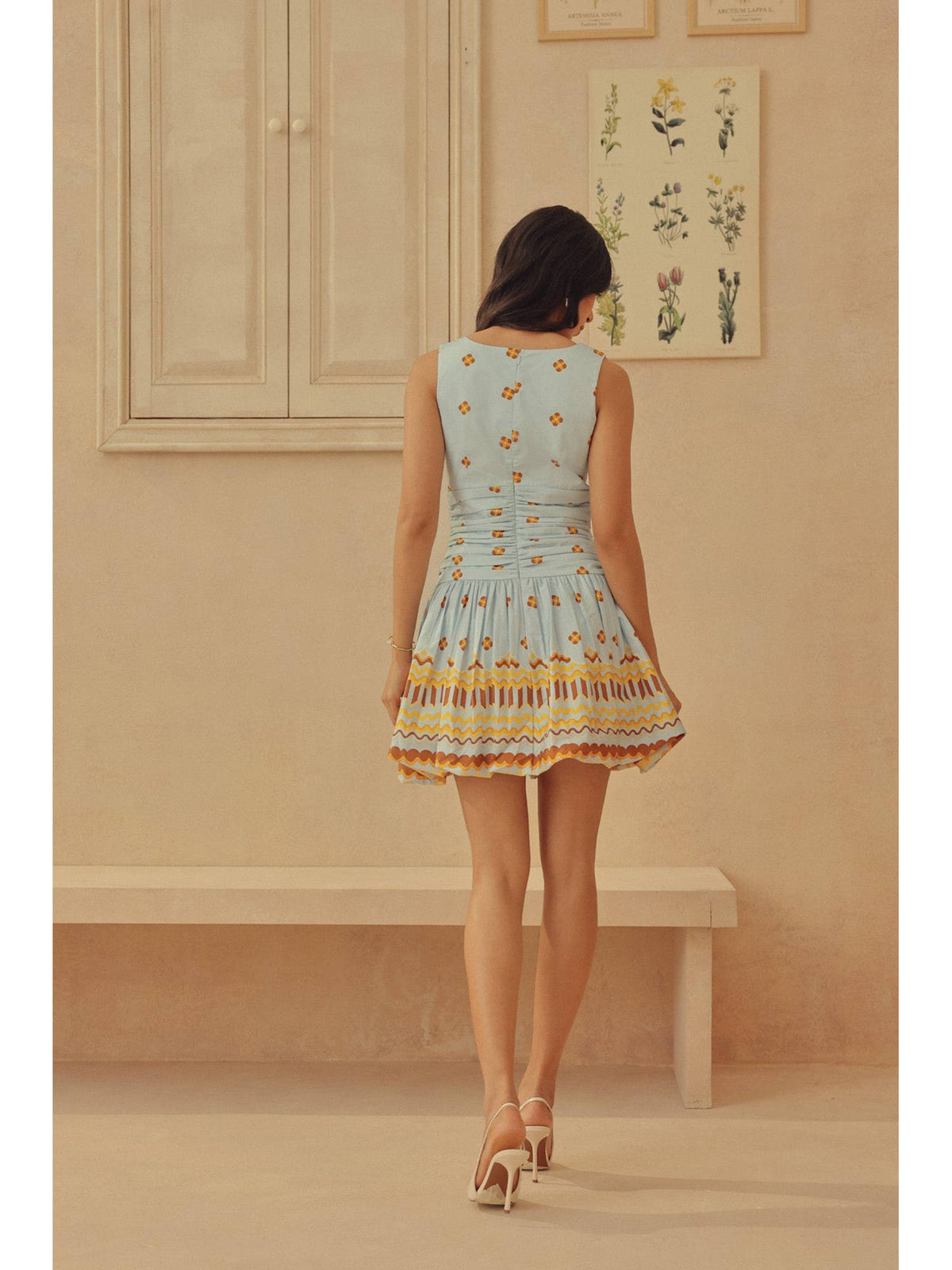 Blue Mattina Dress | D56 - view 2