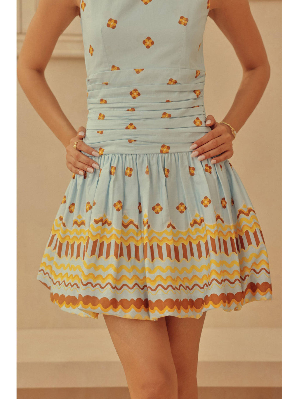 Blue Mattina Dress | D56 - view 5