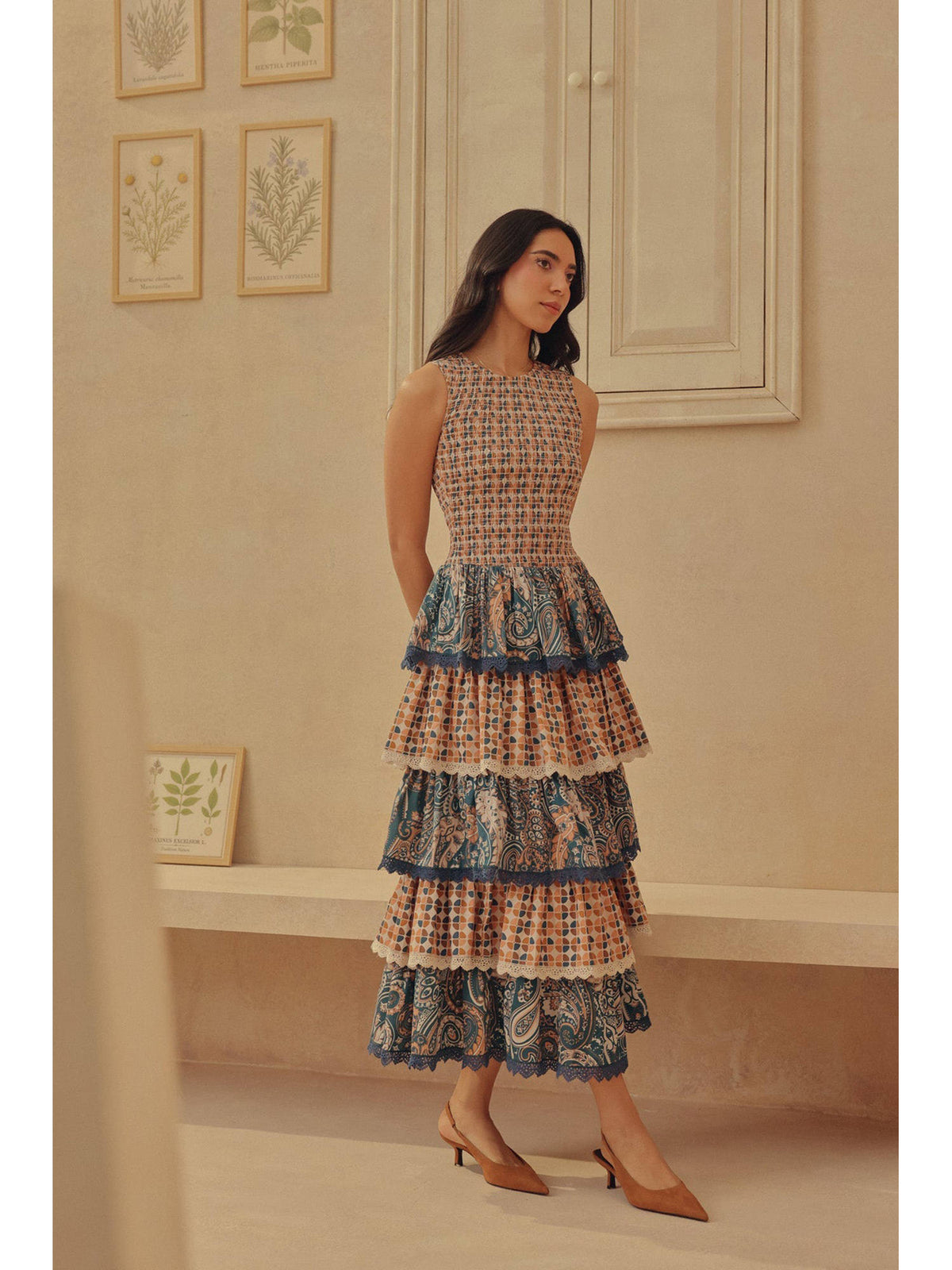Multi-Colour Pradera Dress | D56 - view 3
