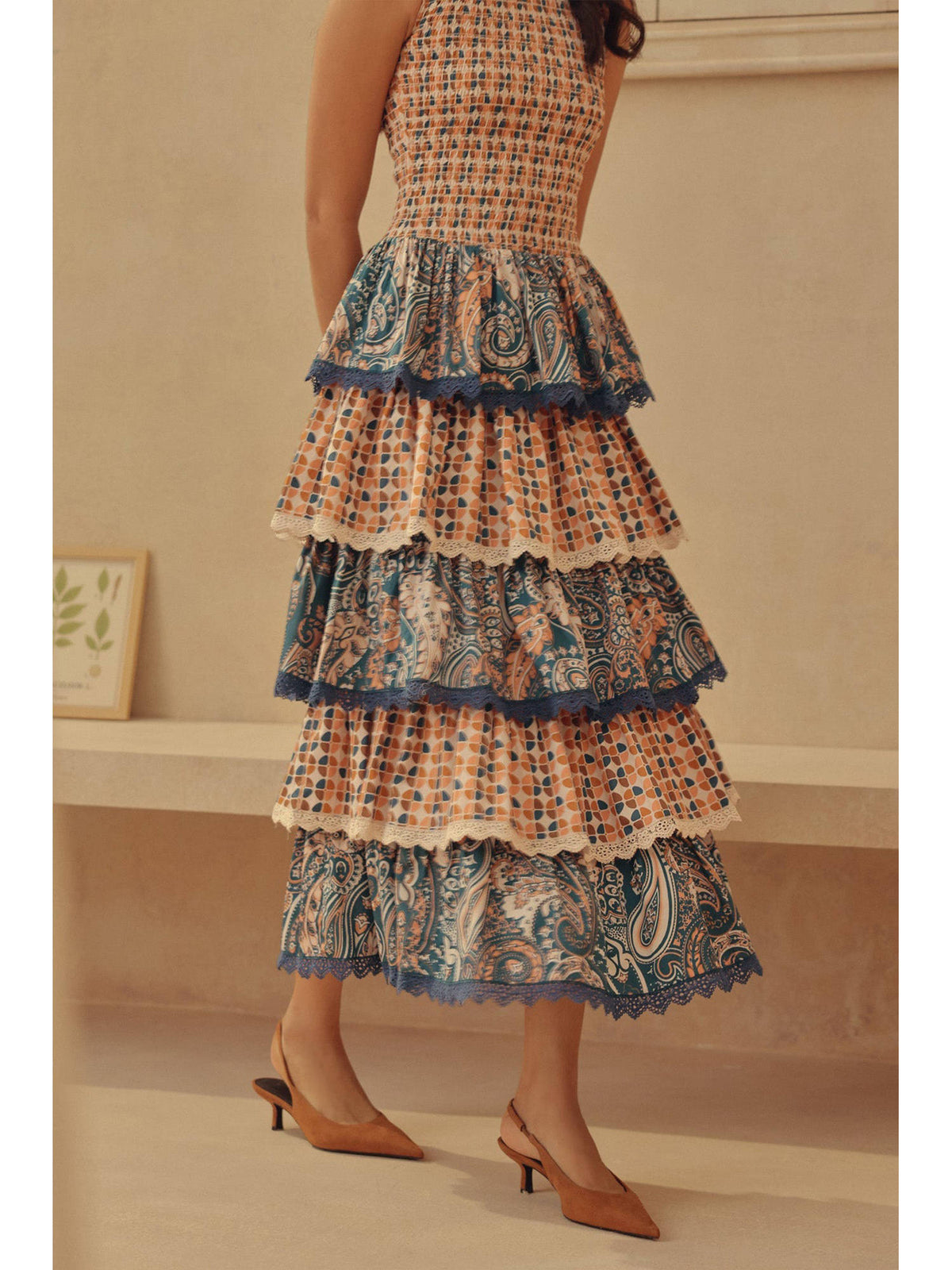 Multi-Colour Pradera Dress | D56 - view 4