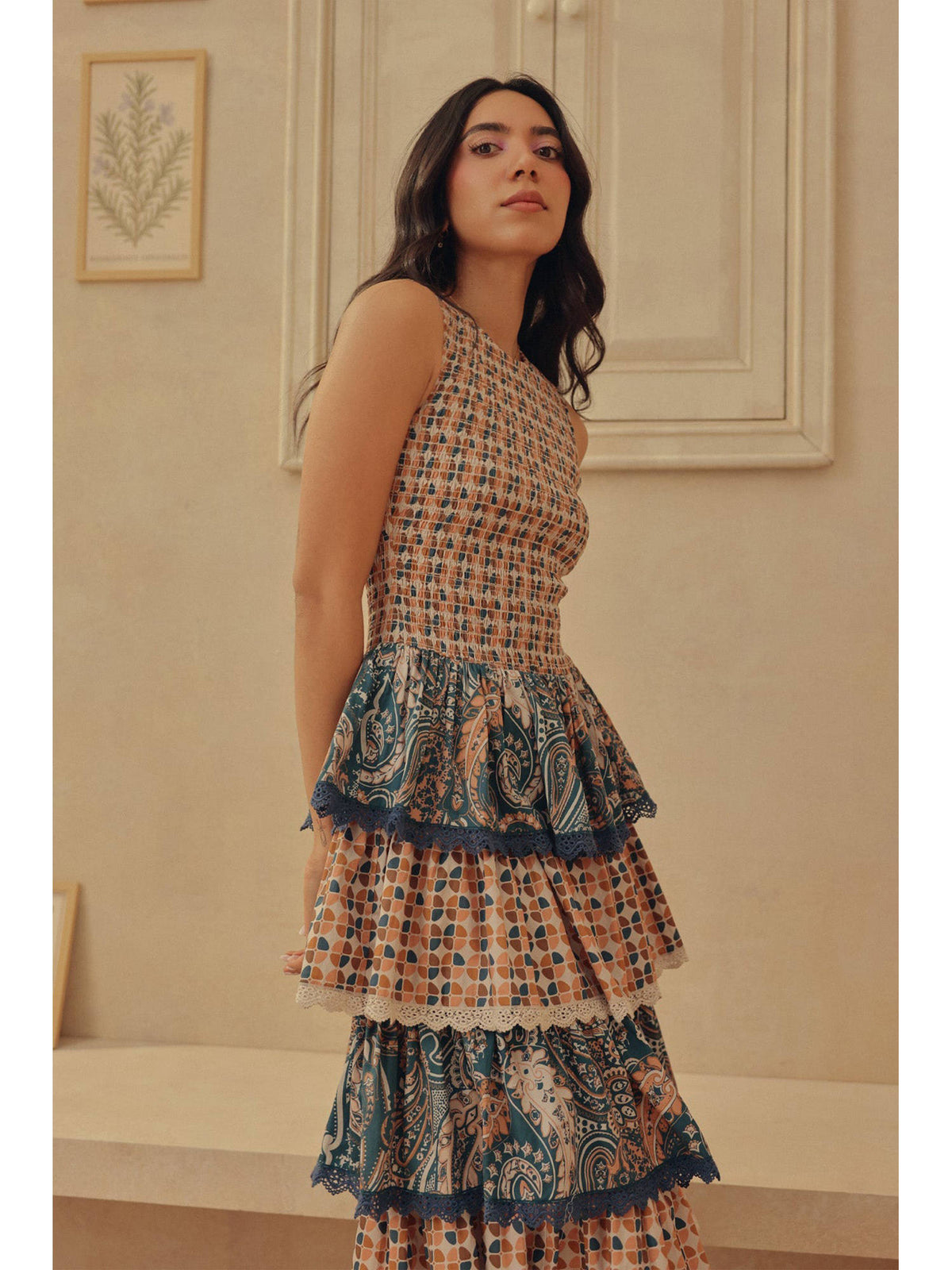 Multi-Colour Pradera Dress | D56 - view 5