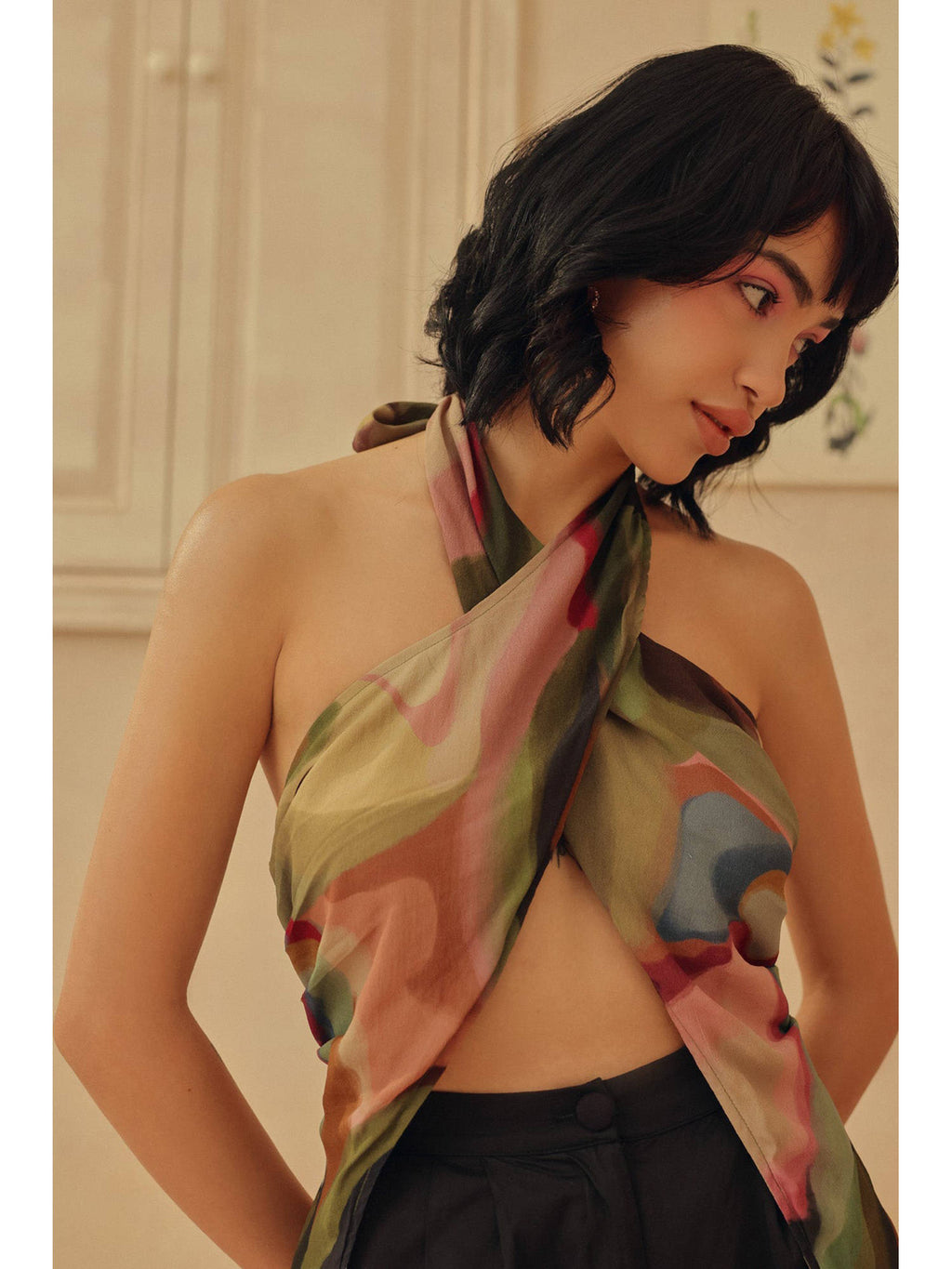 Multi-Colour Selva Top | CT61 - view 1
