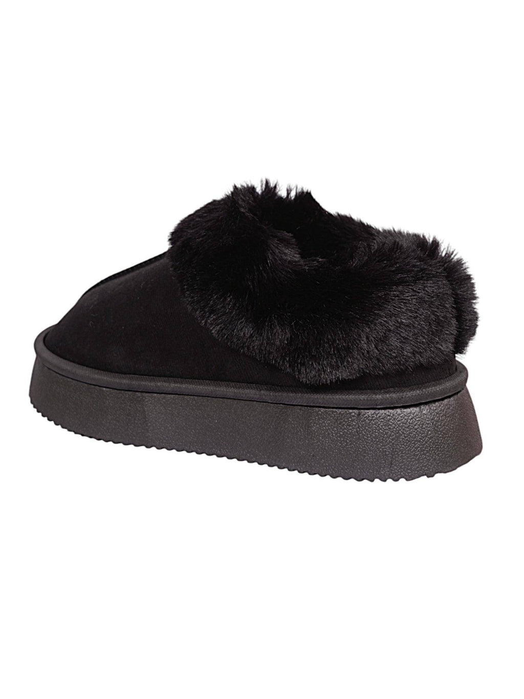 Black Solid Casual Boots | BT61 - view 3