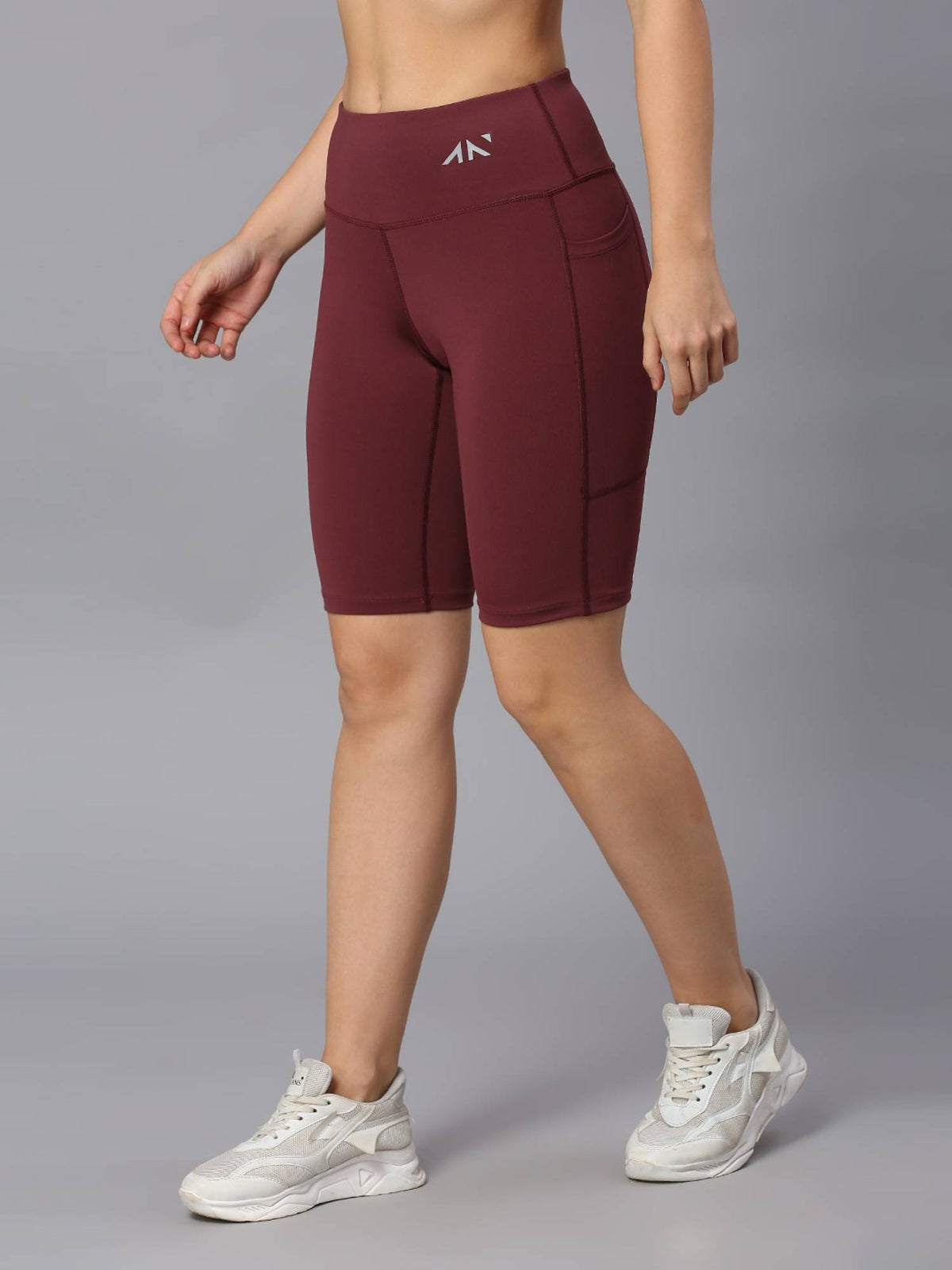 Wine Elevate Cycling Shorts - view 2