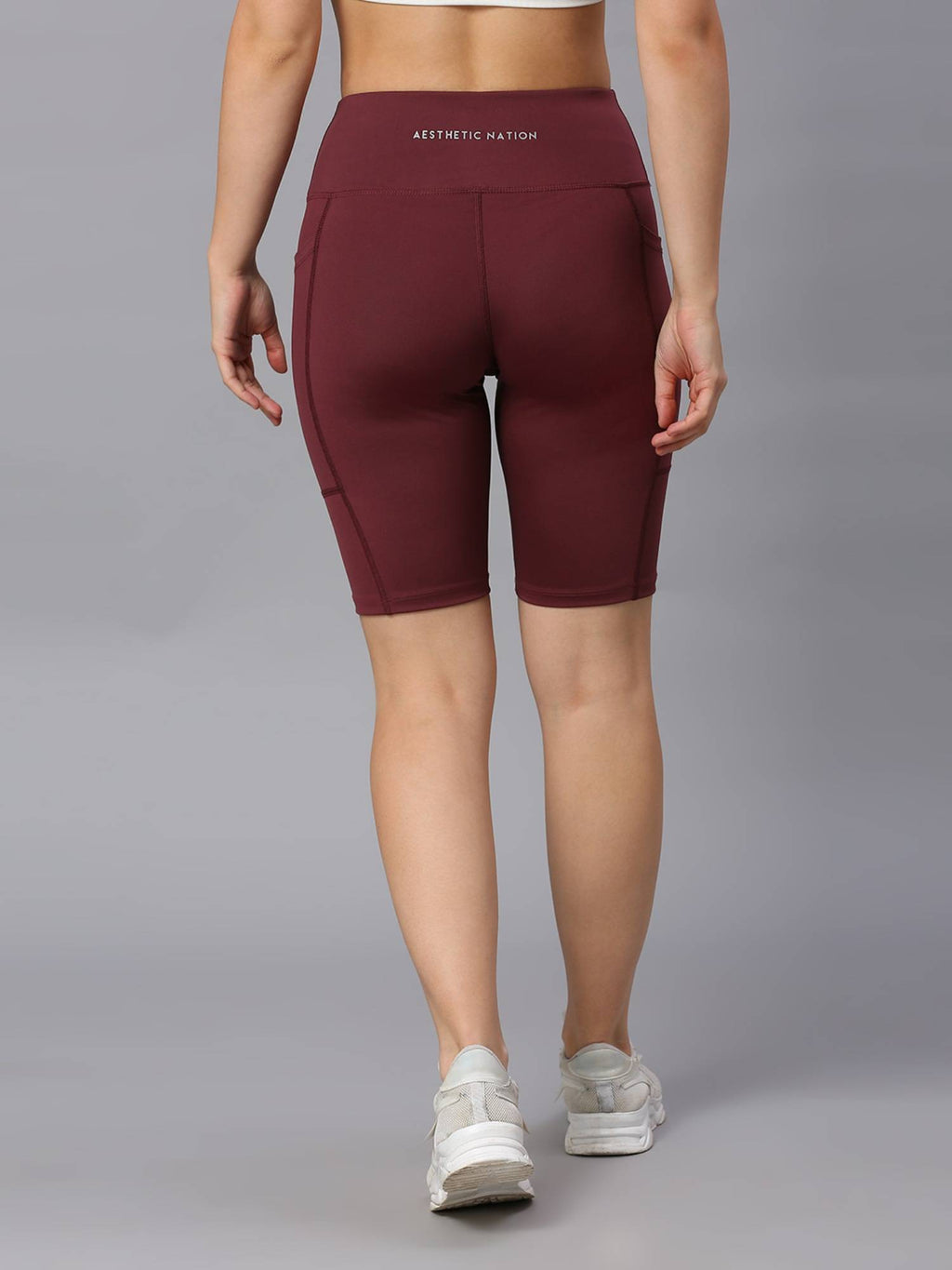 Wine Elevate Cycling Shorts - view 3