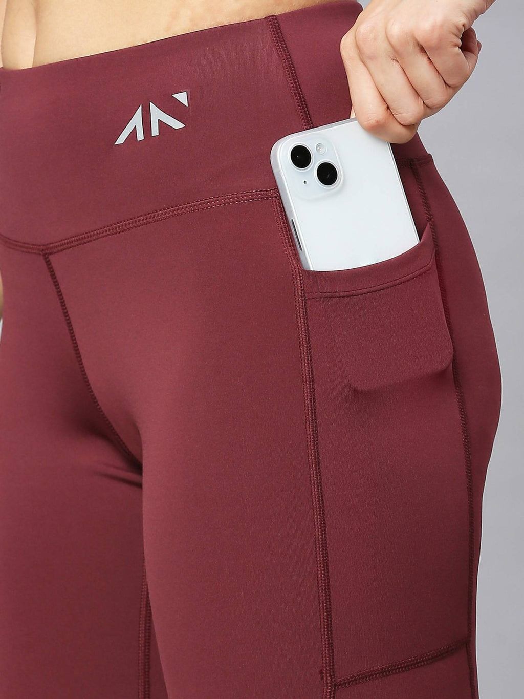 Wine Elevate Cycling Shorts - view 4