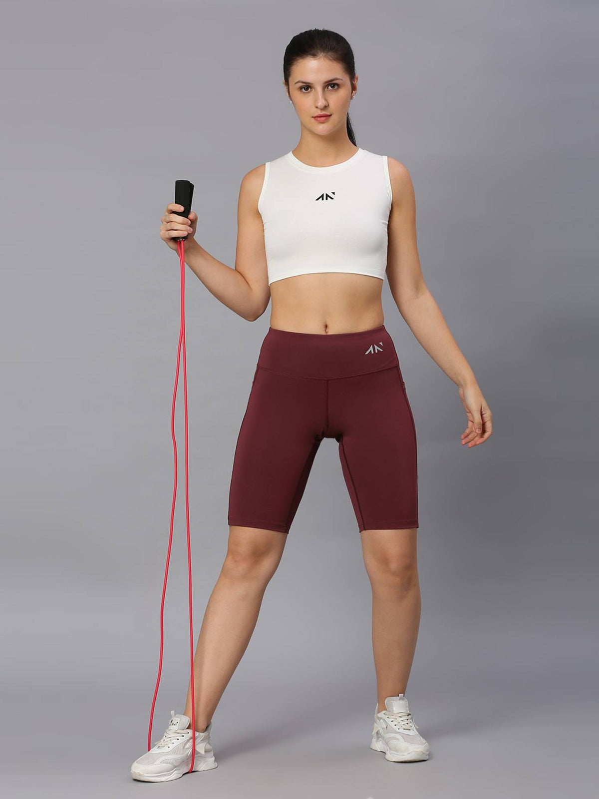 Wine Elevate Cycling Shorts - view 6