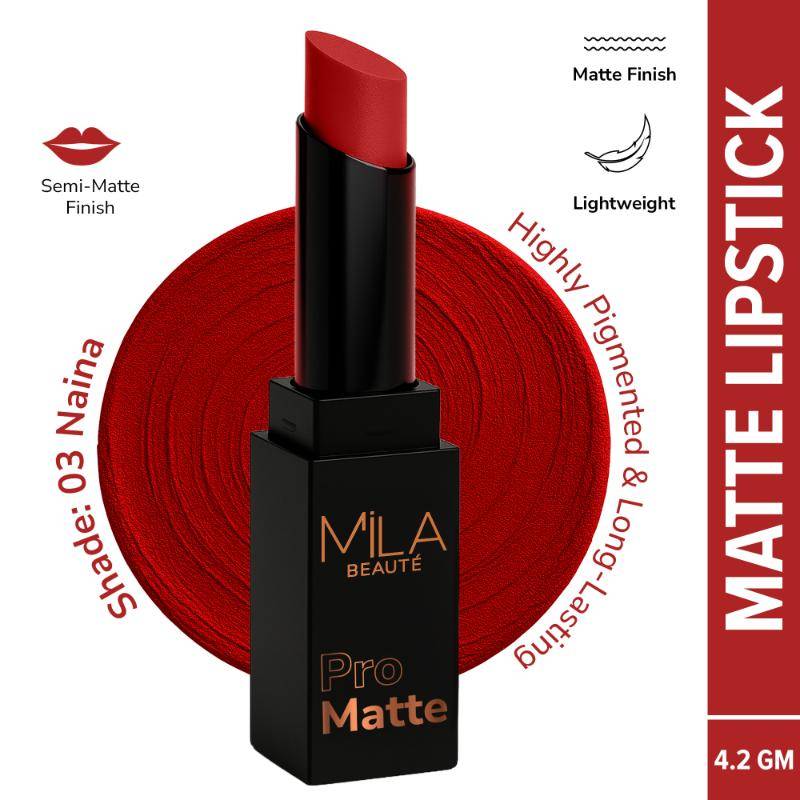 Pro Matte Long Lasting Creamy Matte Finish Lipstick | L12 - view 180