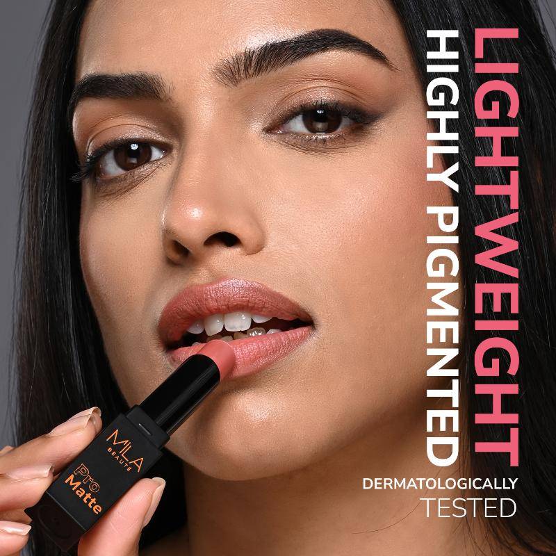 Pro Matte Long Lasting Creamy Matte Finish Lipstick | L12 - view 23