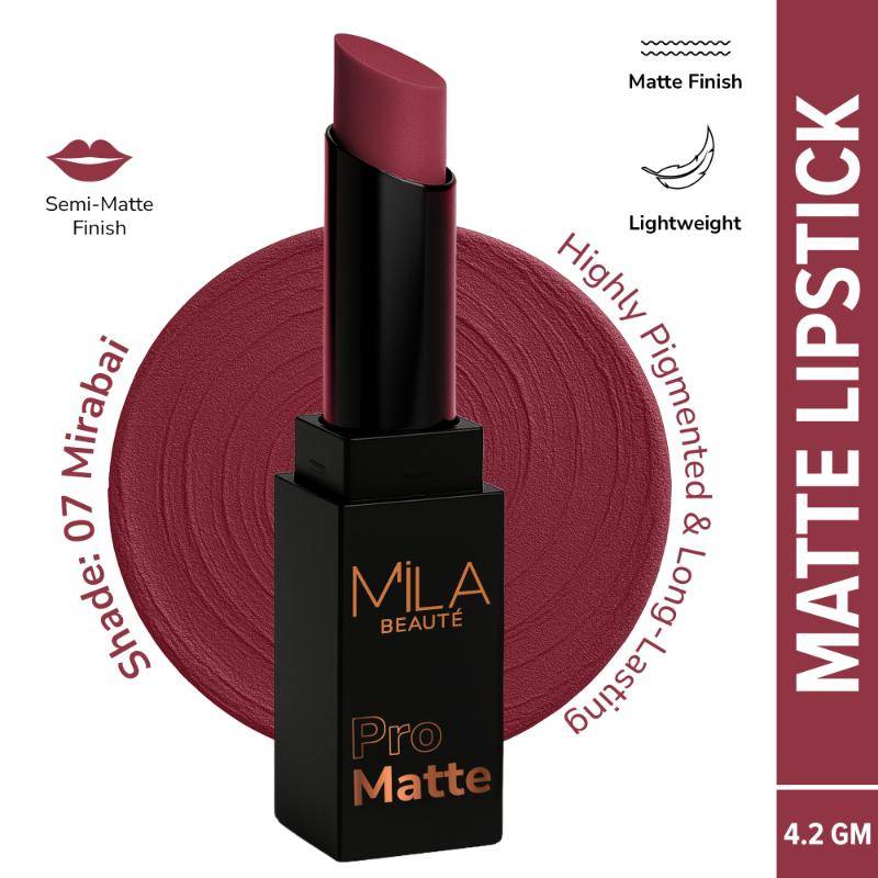 Pro Matte Long Lasting Creamy Matte Finish Lipstick | L12 - view 41