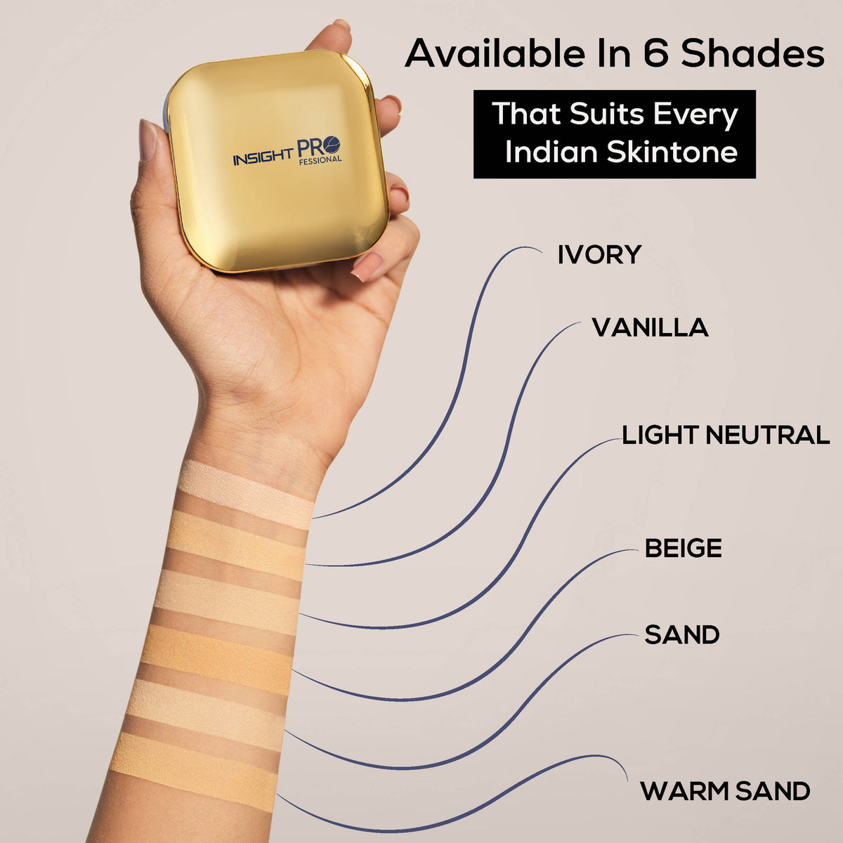 Insight Professional All Day Matte Compact Foundation | F14 - view 2