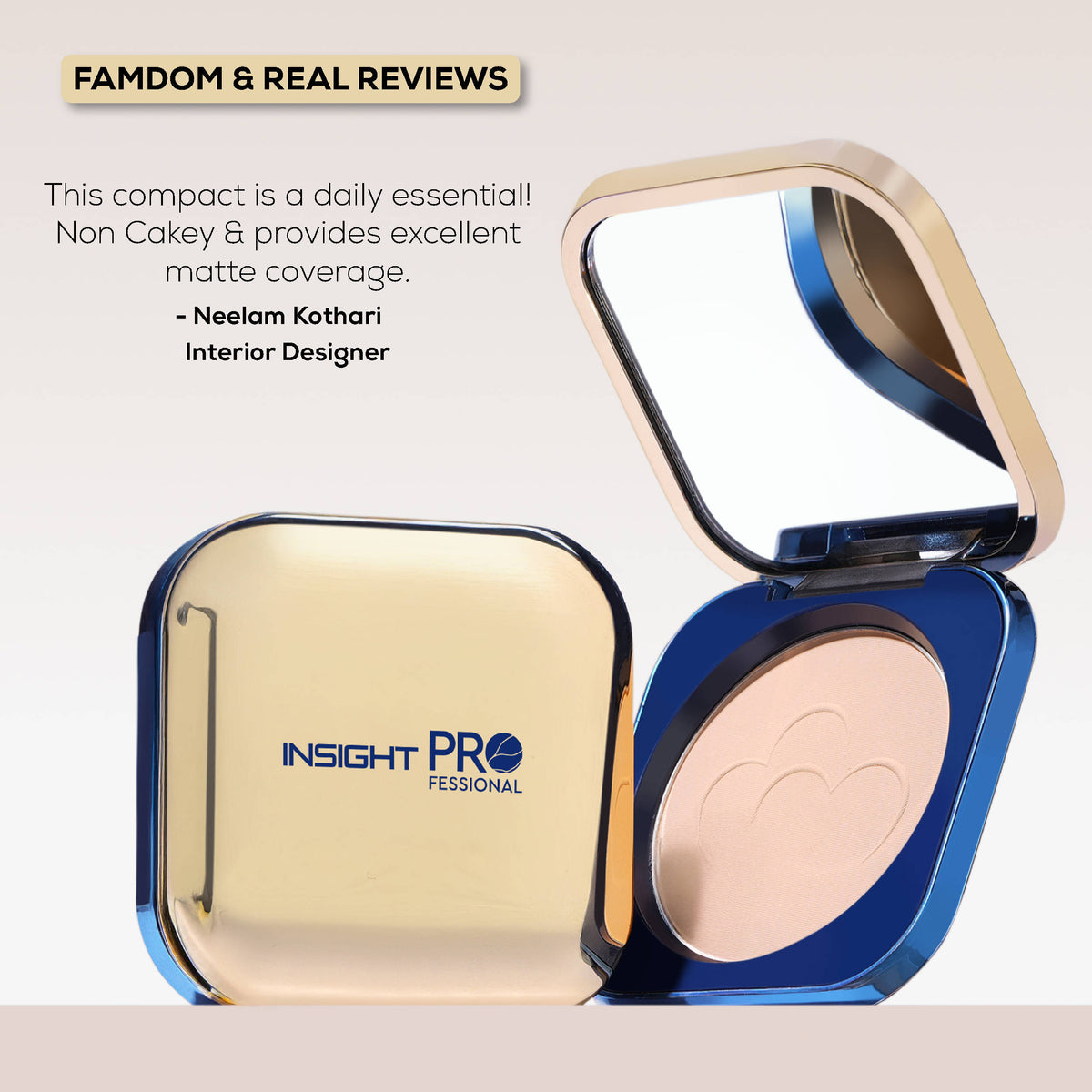 Insight Professional All Day Matte Compact Foundation | F14 - view 4